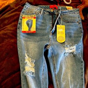 Wax Jeans High Rise Push Up Medium